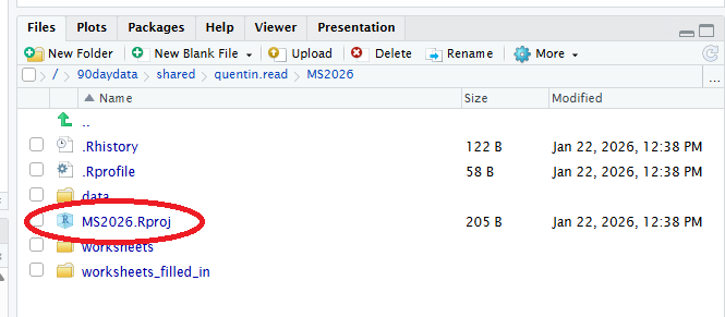 Go to directory button
