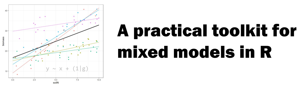 A practical toolkit for mixed models lesson logo
