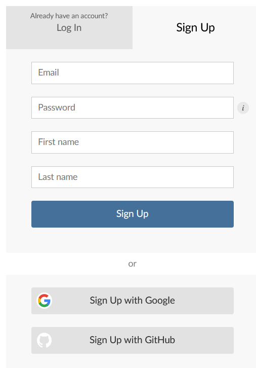email signup