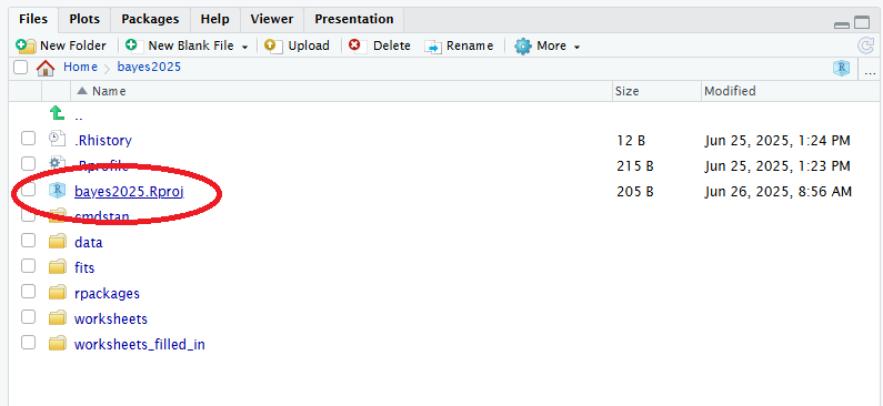 Files tab screenshot
